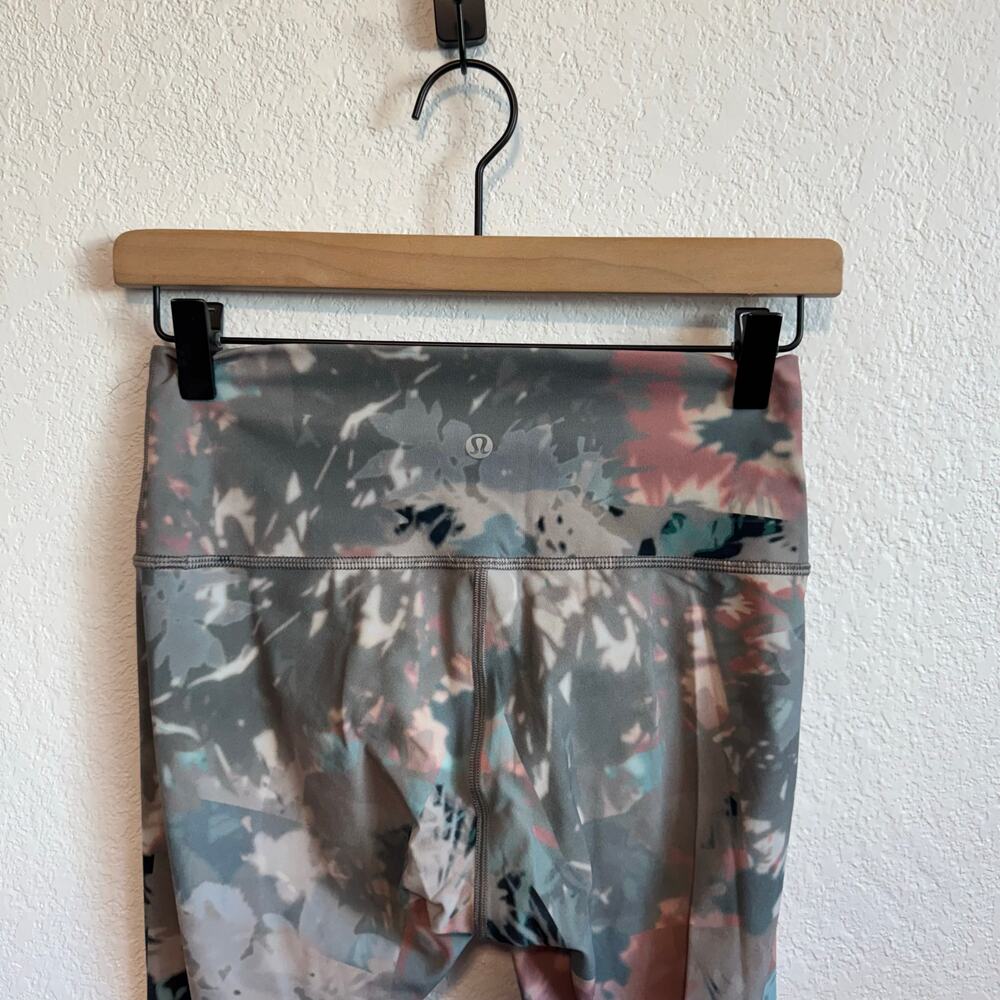 Lululemon Wunder Under High-Rise Tight Leggings 28" Untamed Nature Multi Gray 6 - Picture 10 of 12